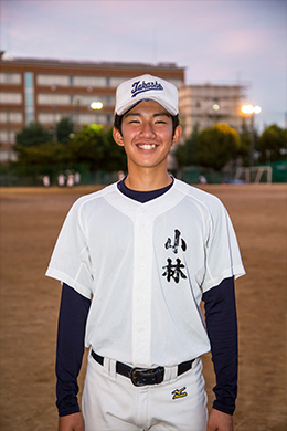 高松商業野球部２年 小林辰徳