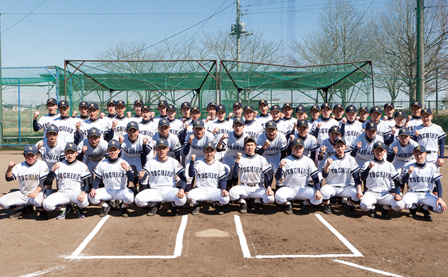 栃木工業野球部の選手たち
