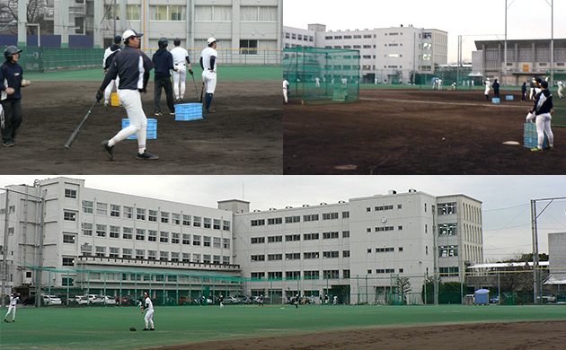 専用グラウンドを持たない中で効率的な練習を行っていた中京大中京野球部
