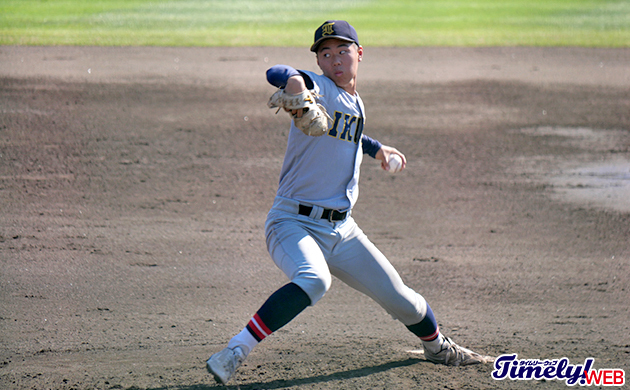 欠点のないスムーズなフォームと投球の安定感｜井須大史（仙台育英２年）