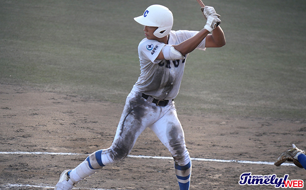 積極的な打撃スタイルとフットワークの良さ｜松井蓮太朗（豊橋中央）